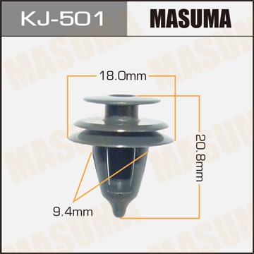 Клипса крепежная KJ501 MASUMA