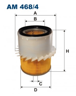 Фильтр воздушный AM 468/4 FILTRON