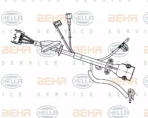 Блок управления, отопление / вентиляция 5HL351321061 HELLA