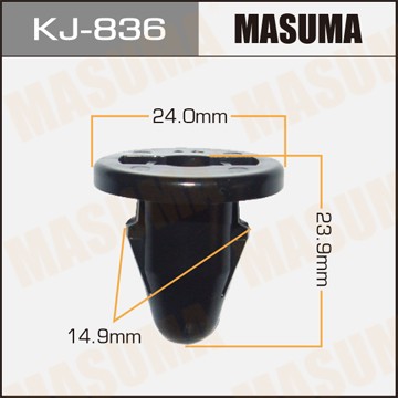 Клипса крепежная KJ836 MASUMA