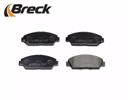 Комплект тормозных колодок, диско 21879 00 701 10 BRECK