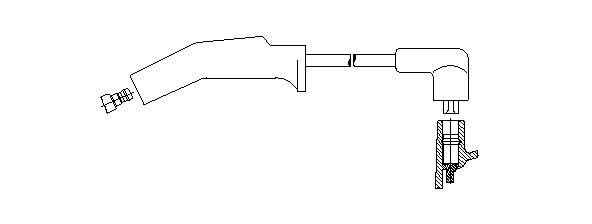 Провод зажигания 88562 BREMI