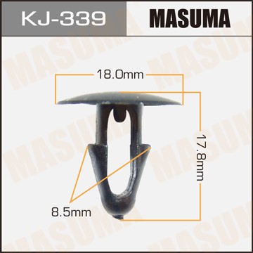 Клипса крепежная KJ339 MASUMA