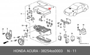 Деталь 38254SS0003 HONDA