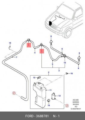 Деталь 3 688 781 FORD