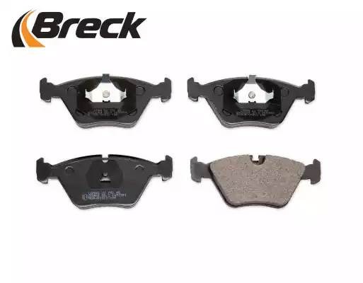 Комплект тормозных колодок, диско 209681070100 BRECK