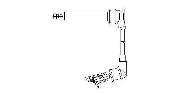 Провод зажигания 40331 BREMI