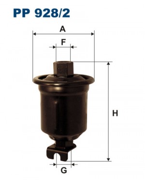 Фильтр топливный PP9282 FILTRON