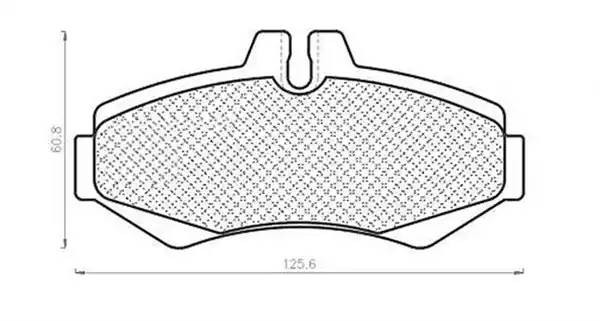Комплект тормозных колодок, диско 430216171264 MAGNETI MARELLI