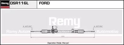 Рулевой механизм DSR116L DELCO REMY