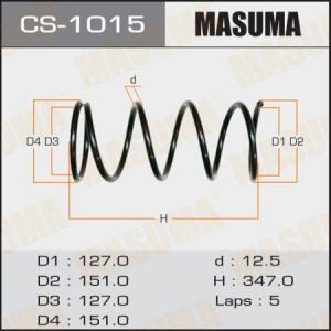 Пружина подвески CS-1015 MASUMA