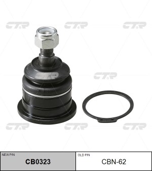 Опора шаровая подвески CBN-62 CTR