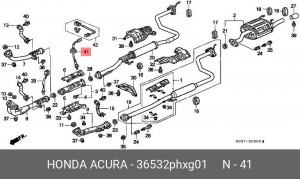 Лямбда-зонд 36532PHXG01 HONDA