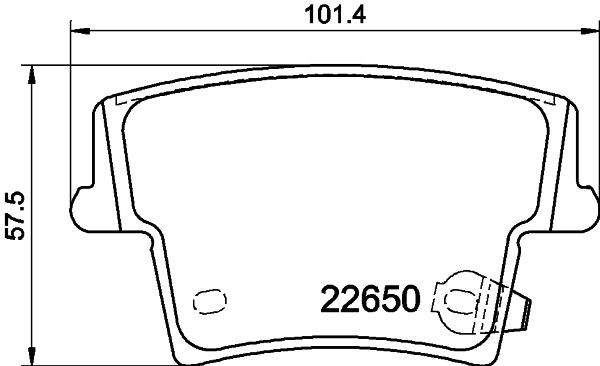 Конденсатор, кондиционер 8FC 351 304-221 HELLA