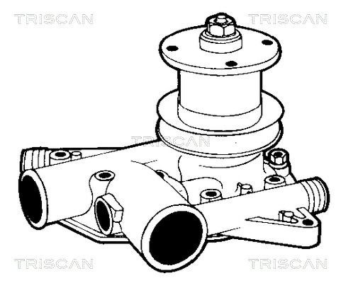 Водяной насос 8600 25080 TRISCAN