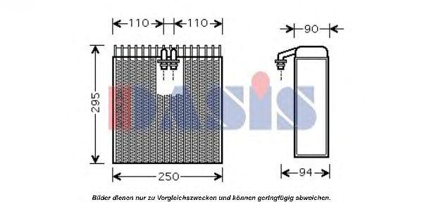 Испаритель, кондиционер 820282N AKS DASIS