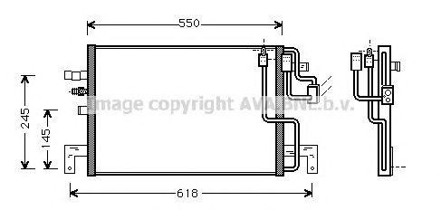 Радиатор охлаждения ДВС SB5048 AVA