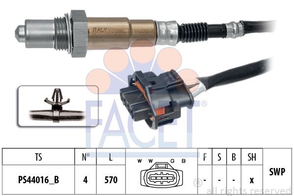 Крышка распределителя зажигания 27985 FACET