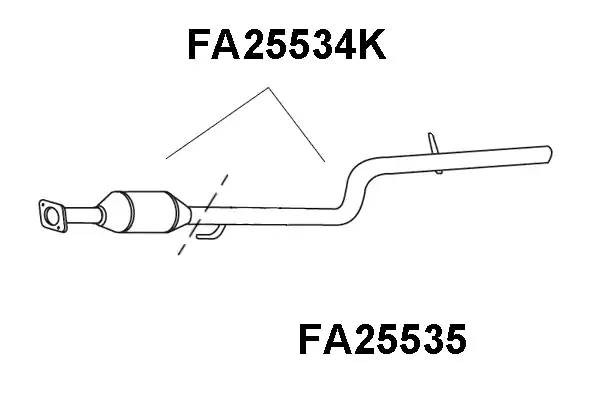 Катализатор FA25534K VENEPORTE