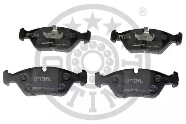 Комплект тормозных колодок, диско 9278 OPTIMAL