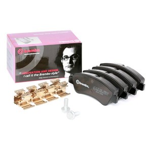 Комплект тормозных колодок, диско P61066 BREMBO