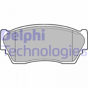 Комплект тормозных колодок, диско LP804 DELPHI
