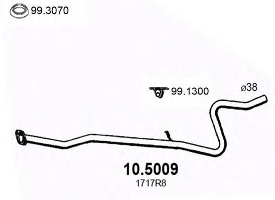 Выпускной трубопровод 105009 ASSO