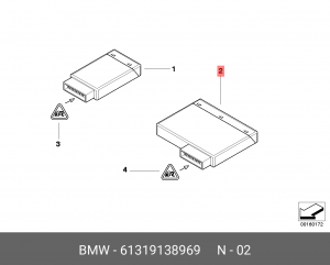 Деталь 61 31 9 138 969 BMW