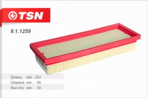 Фильтр воздушный 9.1.1259 TSN