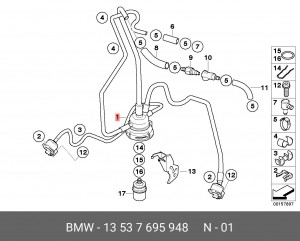 Деталь 13 53 7 695 948 BMW
