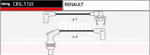 Ккомплект проводов зажигания DRL158 DELCO REMY