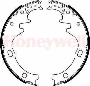 Комплект тормозных колодок 361467B BENDIX JURID