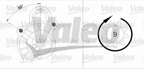 Стартер 436065 VALEO PHC