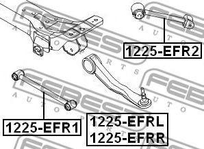 Рычаг подвески 1225-EFRR FEBEST