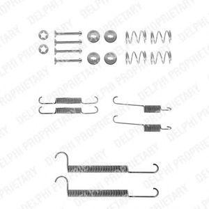 Комплектующие, тормозная колодка LY1221 DELPHI