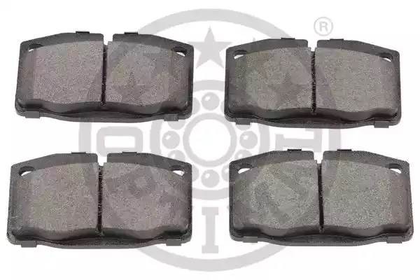 Комплект тормозных колодок, диско 9360 OPTIMAL