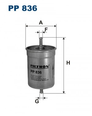 Фильтр топливный PP836 FILTRON