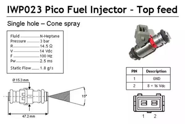 Форсунка топливная 214310002310 MAGNETI MARELLI