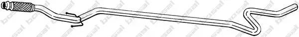 Выпускной трубопровод 975-515 BOSAL