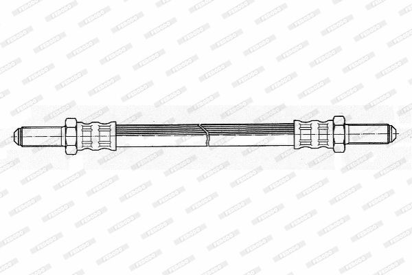 Тормозной шланг FHY2195 FERODO