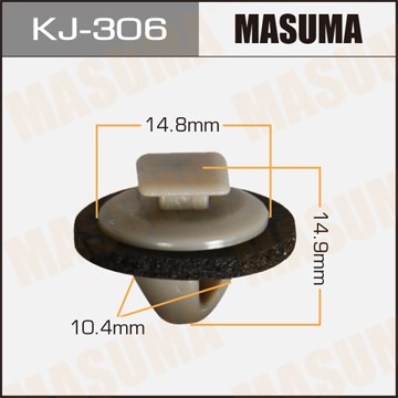 Клипса крепежная KJ306 MASUMA