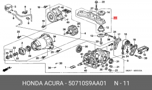 Деталь 50710S9AA01 HONDA