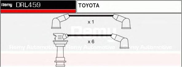 Ккомплект проводов зажигания DRL459 DELCO REMY