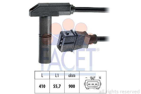 Коммутатор, система зажигания 94006 FACET