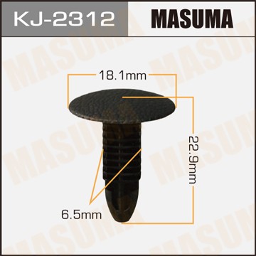 Клипса крепежная KJ2312 MASUMA