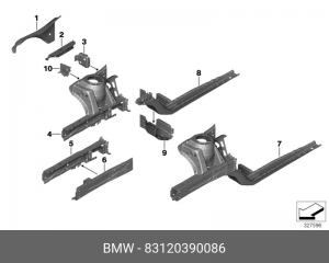 Воск для мойки 83 12 0 390 086 BMW