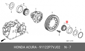 Деталь 91122P7VJ02 HONDA