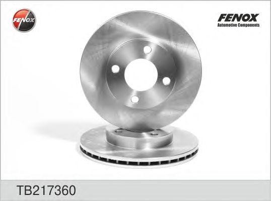 Диск тормозной TB217360 FENOX