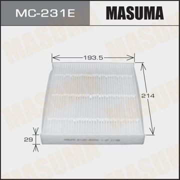 Фильтр салона MC231E MASUMA