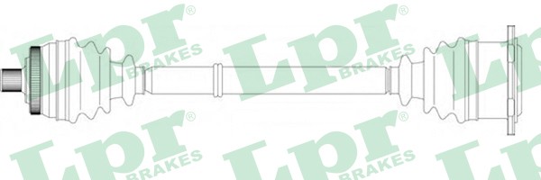 Приводной вал DS14080 LPR